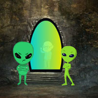 Free online html5 games - G2R Grandpa Trapped Alien Cave game 