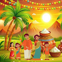 Free online html5 games - Tamil Festival 2025 game - WowEscape 