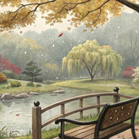 Free online html5 escape games - Weeping Willow Park
