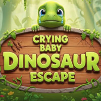 Free online html5 escape games - Crying Baby Dinosaur Escape