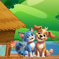 Free online html5 escape games - Happy Bees Rescue