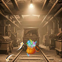 Free online html5 escape games - Diamond Mine Escape