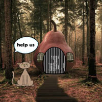 Free online html5 escape games - G2R Help Trapped Cat Family