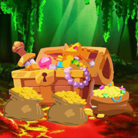 Free online html5 games - Mystical Land Treasure Escape game 