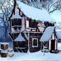 Free online html5 games - EnaGames The Frozen Sleigh-The Farmer Villa Escape game 