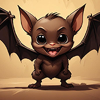 Free online html5 escape games - Intense Bat Rescue Game