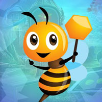 Free online html5 games - G4K Elegant Bee Escape game 