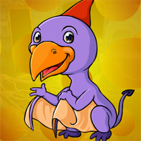 Free online html5 games - Games4King Baby Pterodactyl Escape game - WowEscape 