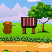 Free online html5 games - G2J Modern Blue Car Escape game - WowEscape 