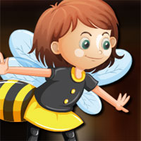 Free online html5 games - Avm Honey Bee Girl Escape game - WowEscape 