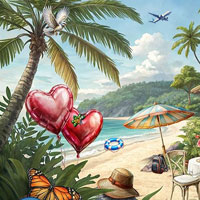 Free online html5 escape games - Dreamy Seaside