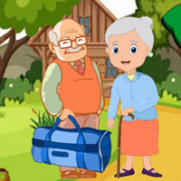 Free online html5 escape games - Aid The Elderly Couple