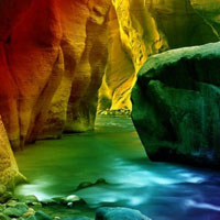 Free online html5 games - Peaceful Rainbow Forest Escape HTML5 game 