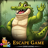 Free online html5 escape games - Ocean Crocodile Escape Game