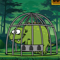 Free online html5 games - Games2Jolly Baby Stegosaurus Escape game - WowEscape 