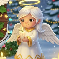 Free online html5 escape games - Candle Light Angel Escape