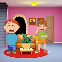 Free online html5 escape games - Wow Stop Naughty Kids Crying