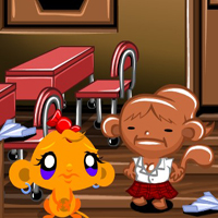 Free online html5 games - Monkey Go Happy Stage 665 game - WowEscape 