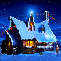 Free online html5 games - EnaGames The Frozen Sleigh-Bishop House Escape game 