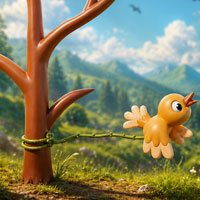 Free online html5 escape games - Free the Trapped Bird