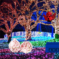 Free online html5 games - Wow Christmas Light Park Escape game 