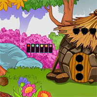 Free online html5 games - G2J Boy Escape From Hut House game - WowEscape 