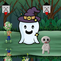 Free online html5 games - G2R Get Treasure From Evil Forest game 