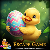 Free online html5 escape games - Fluffy Duckling Rescue