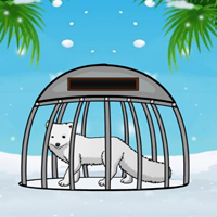 Free online html5 games - G2J Arctic Fox Rescue from Cage game 