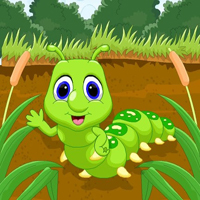 Free online html5 games - Help The Caterpillar HTML5 game - WowEscape 