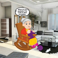 Free online html5 games - G2R Look For Grandma Spectacles game 