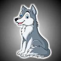 Free online html5 games - G2J Rescue The Arctic Snow Wolf game 