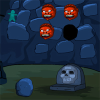 Free online html5 games - Games4Escape Halloween Horror Door Escape game - WowEscape 