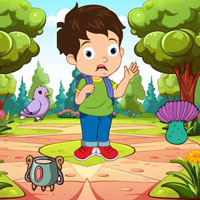 Free online html5 escape games - Boy Lost His Way Home