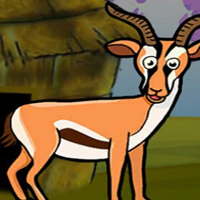 Free online html5 games - G2J Gazelle Escape game - WowEscape 