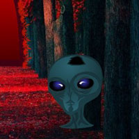 Free online html5 games - Alien Autumn Forest Escape HTML5 game - WowEscape 