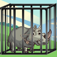 Free online html5 escape games - G2M Rhino Rescue Quest