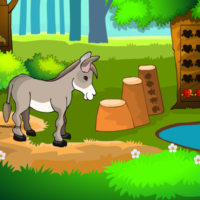 Free online html5 games - G2M Donkey Rescue game 