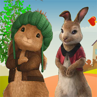 Free online html5 games - Rabbit Valentine Party game 