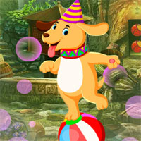 Free online html5 games - G4K Circus Dog Escape  game - WowEscape 