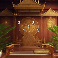 Free online html5 escape games - 365 Red Temple Escape