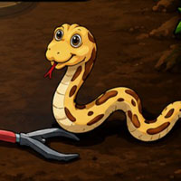 Free online html5 escape games - Help Catch Snake from the Underground House