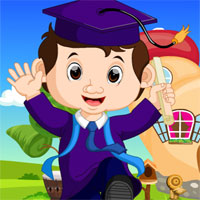 Free online html5 games - Games4King Graduated Boy 2 Escape game - WowEscape 
