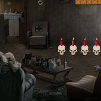 Free online html5 games - Games2rule Halloween Horror House Escape game - WowEscape 