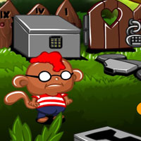Free online html5 escape games - Monkey Go Happy Stage 1068