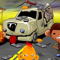 Free online html5 games - Monkey Go Happy Stage 832 game - WowEscape 