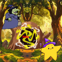 Free online html5 escape games - Liberate The Witch Captive Man