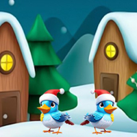Free online html5 games - G2M Christmas Girl Rescue game 