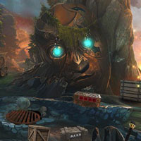 Free online html5 games - The King Of Dark Cryst Escape game 