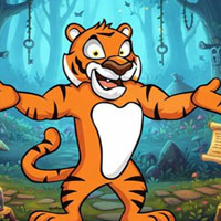 Free online html5 escape games - Bold Tiger Escape
